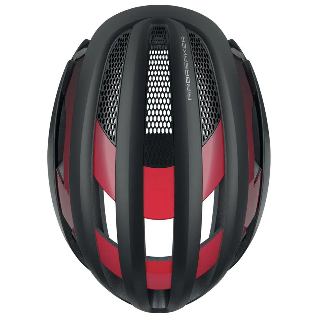 Abus Air Breaker Road Cycling Helmet (Black Red)