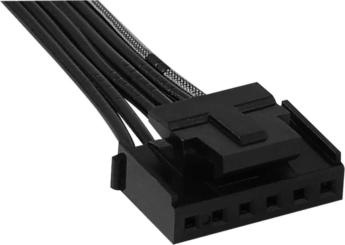 Aerocool MIRAGE12 PC Fan 12cm ARGB 6 Pin Silent Hub Black