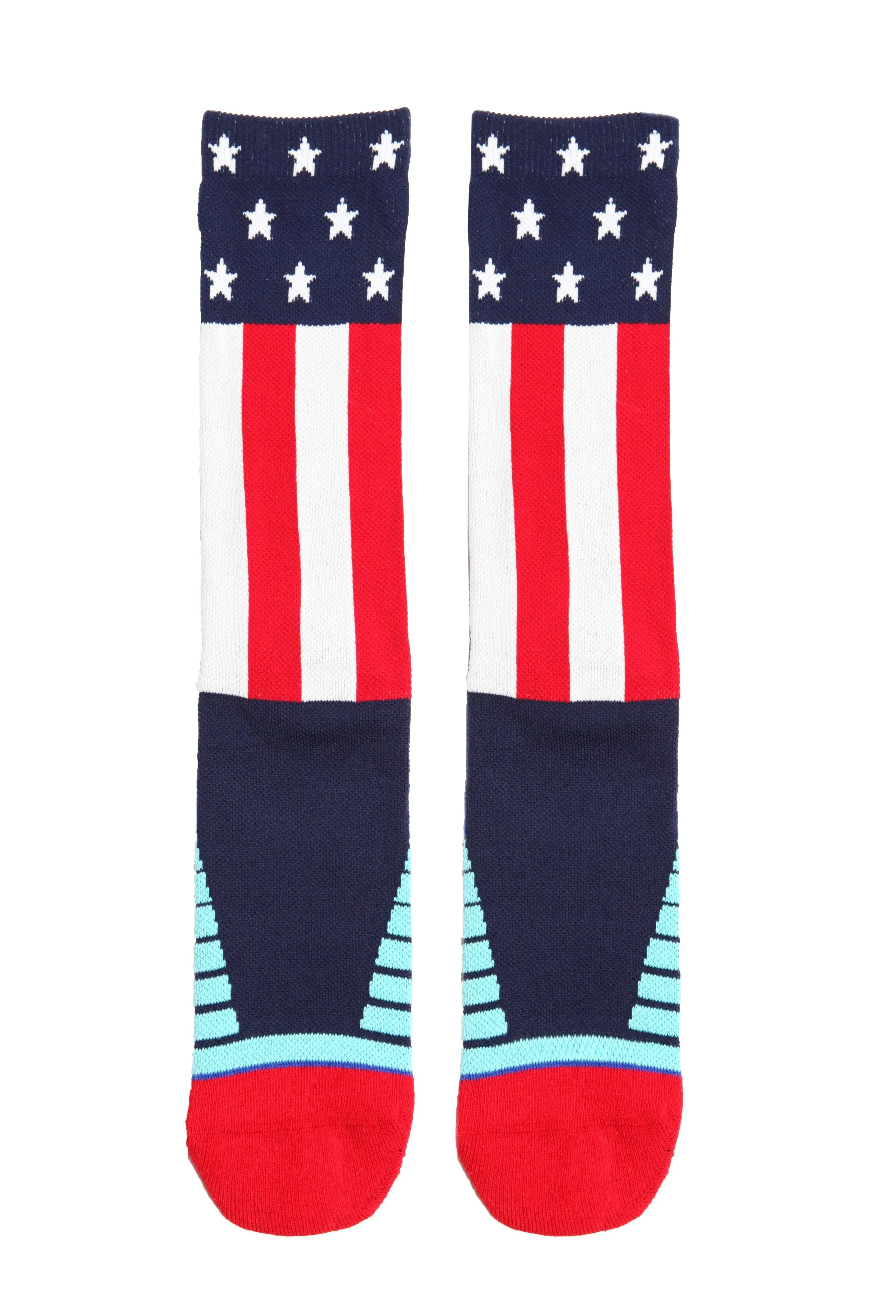 American Flag Athletic Socks