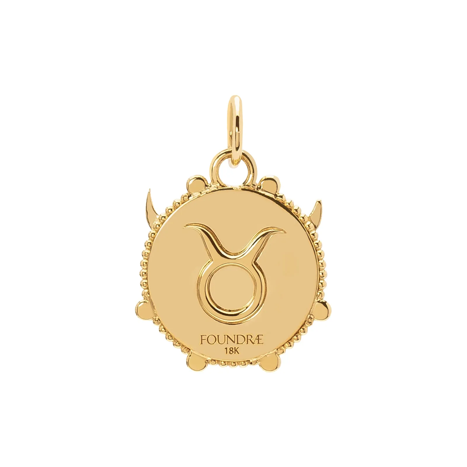 Baby Zodiac Medallion - Taurus