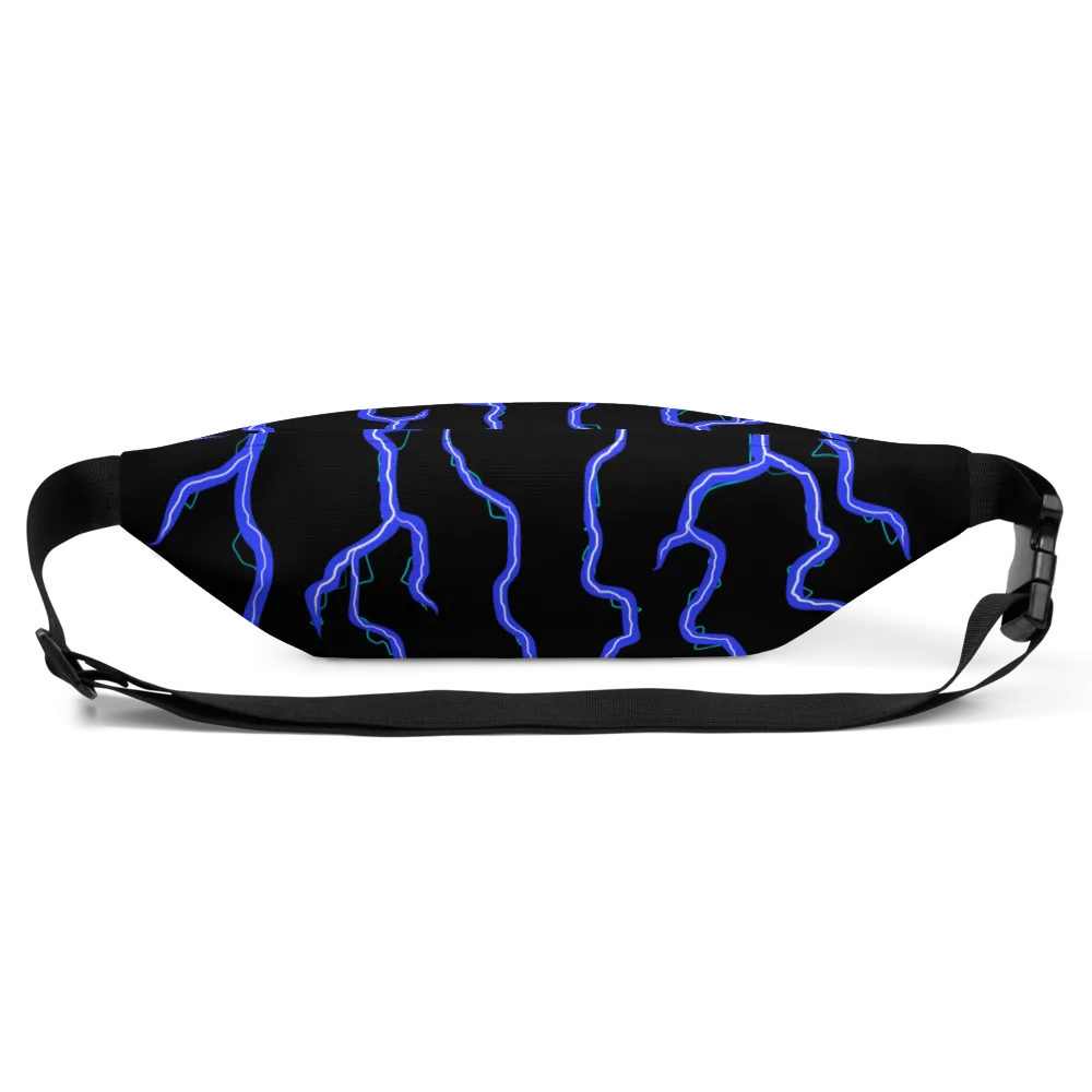Black Shock Fanny Pack