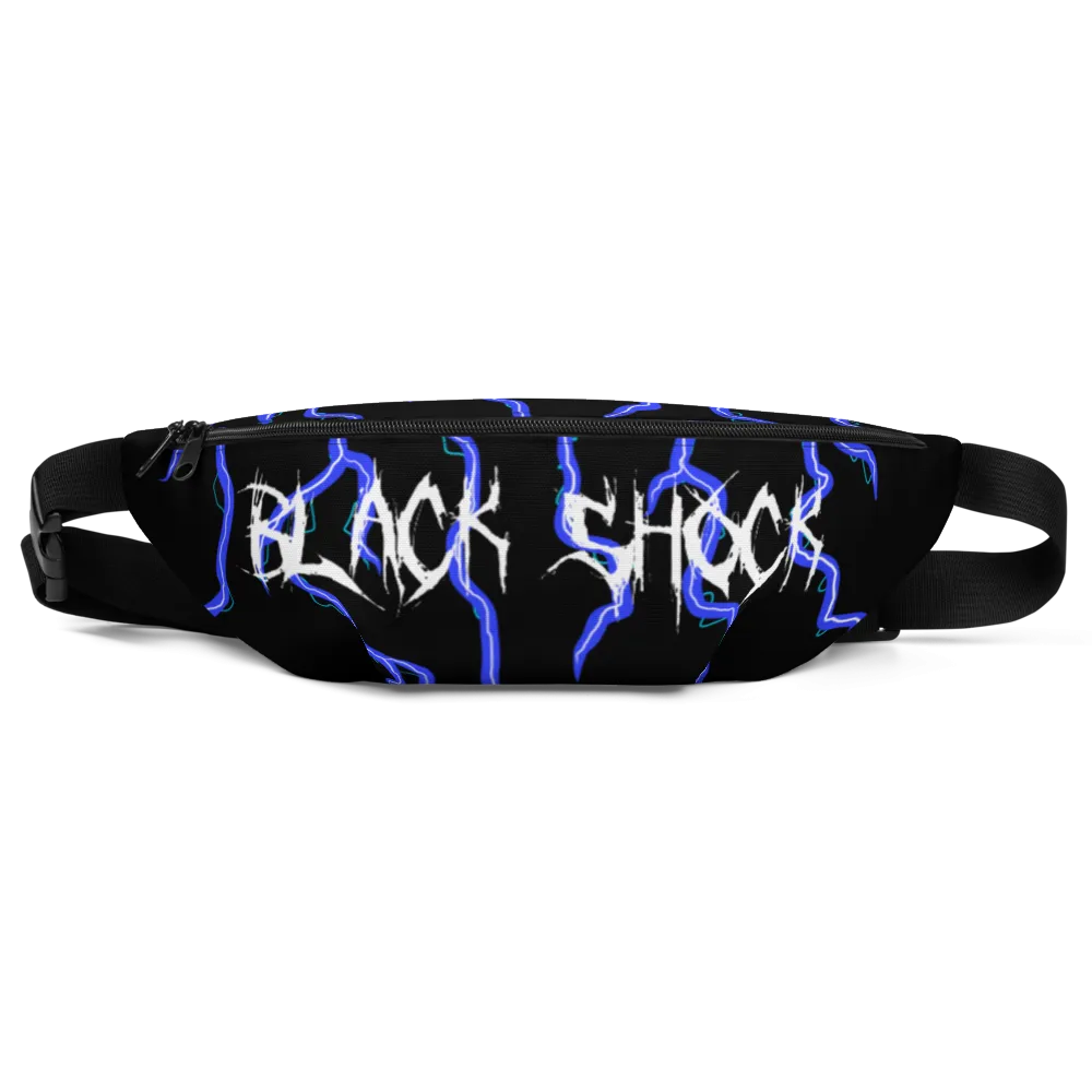 Black Shock Fanny Pack