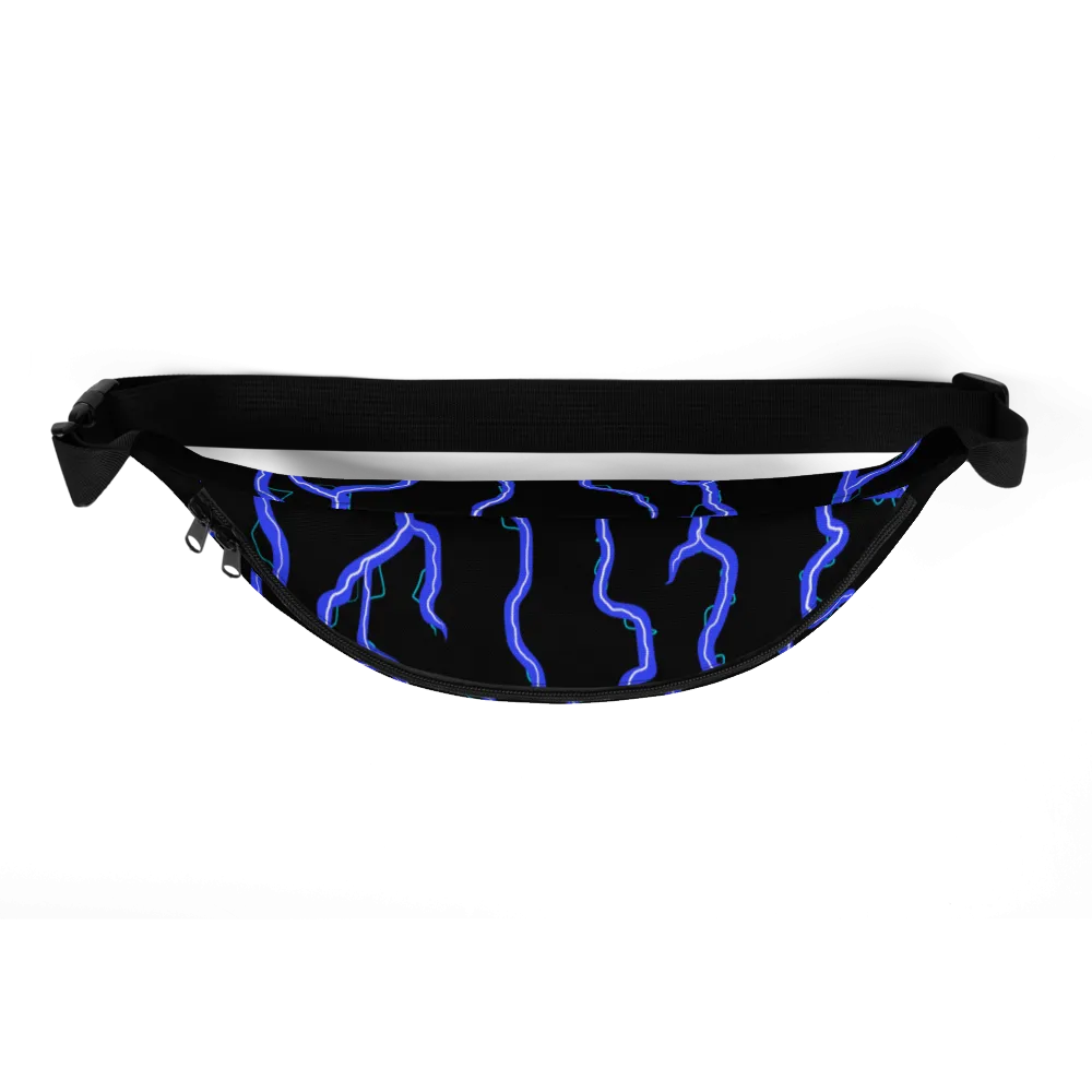 Black Shock Fanny Pack