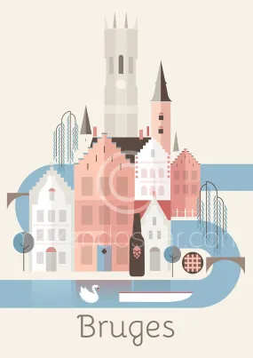 BRUGES PRINT