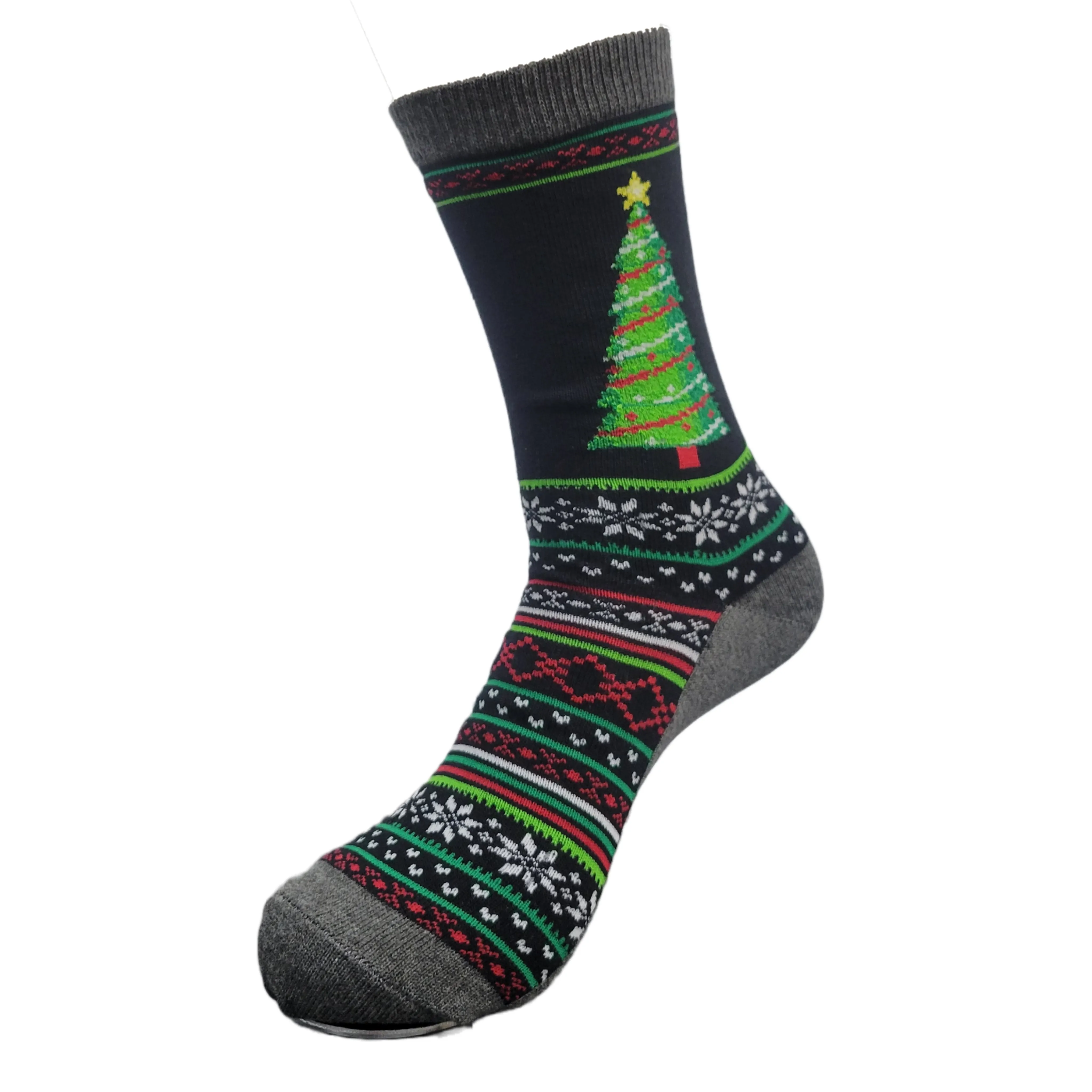 Christmas Tree Socks (Adult Medium - Women's Shoe Sizes 5-10)