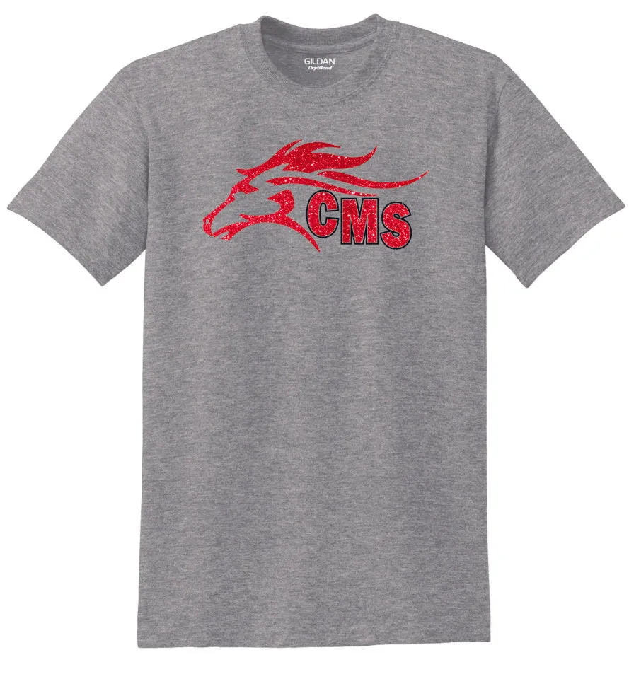 Cimarron Horse Tee - Matte or Glitter