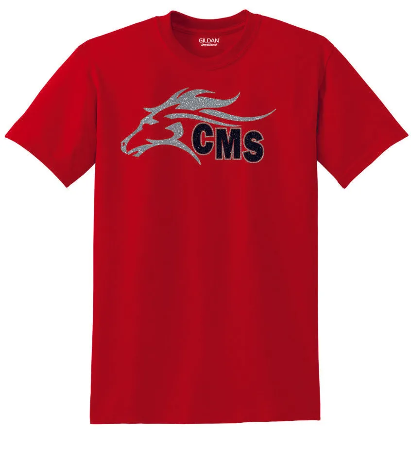 Cimarron Horse Tee - Matte or Glitter