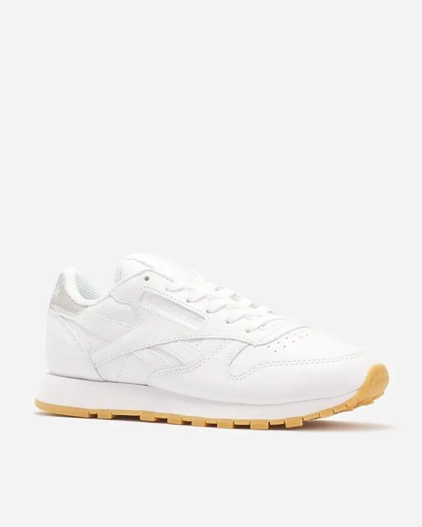 Classic Leather Diamond White/Gum