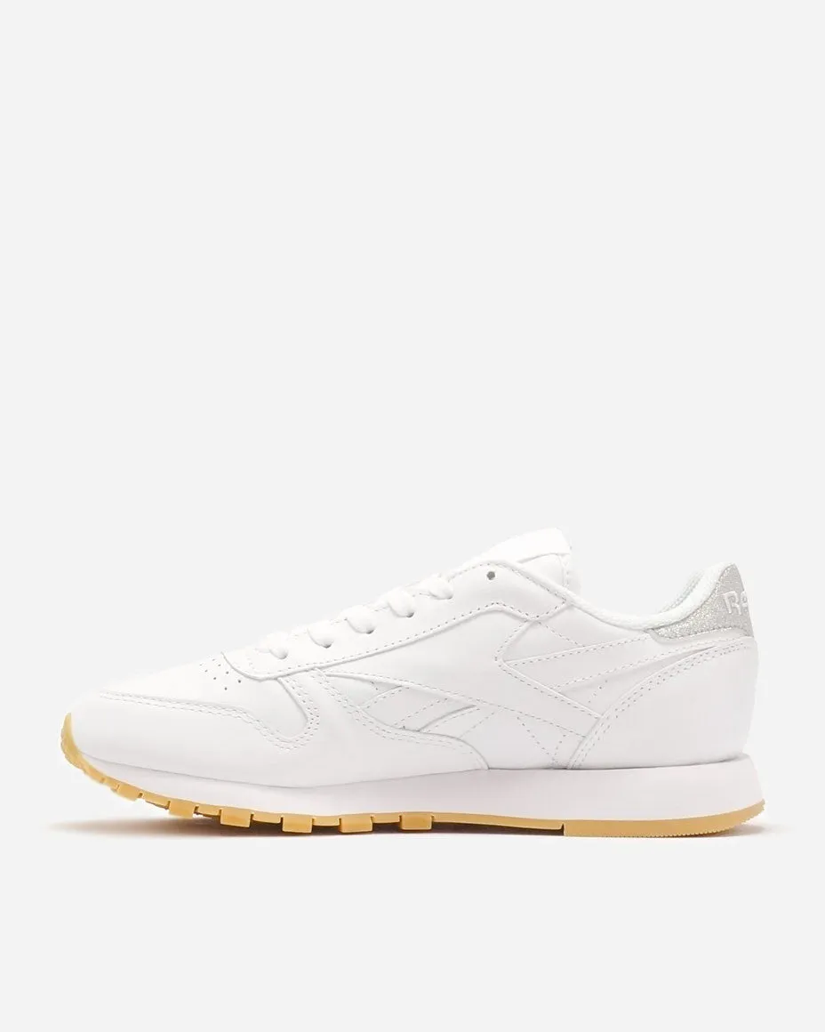 Classic Leather Diamond White/Gum