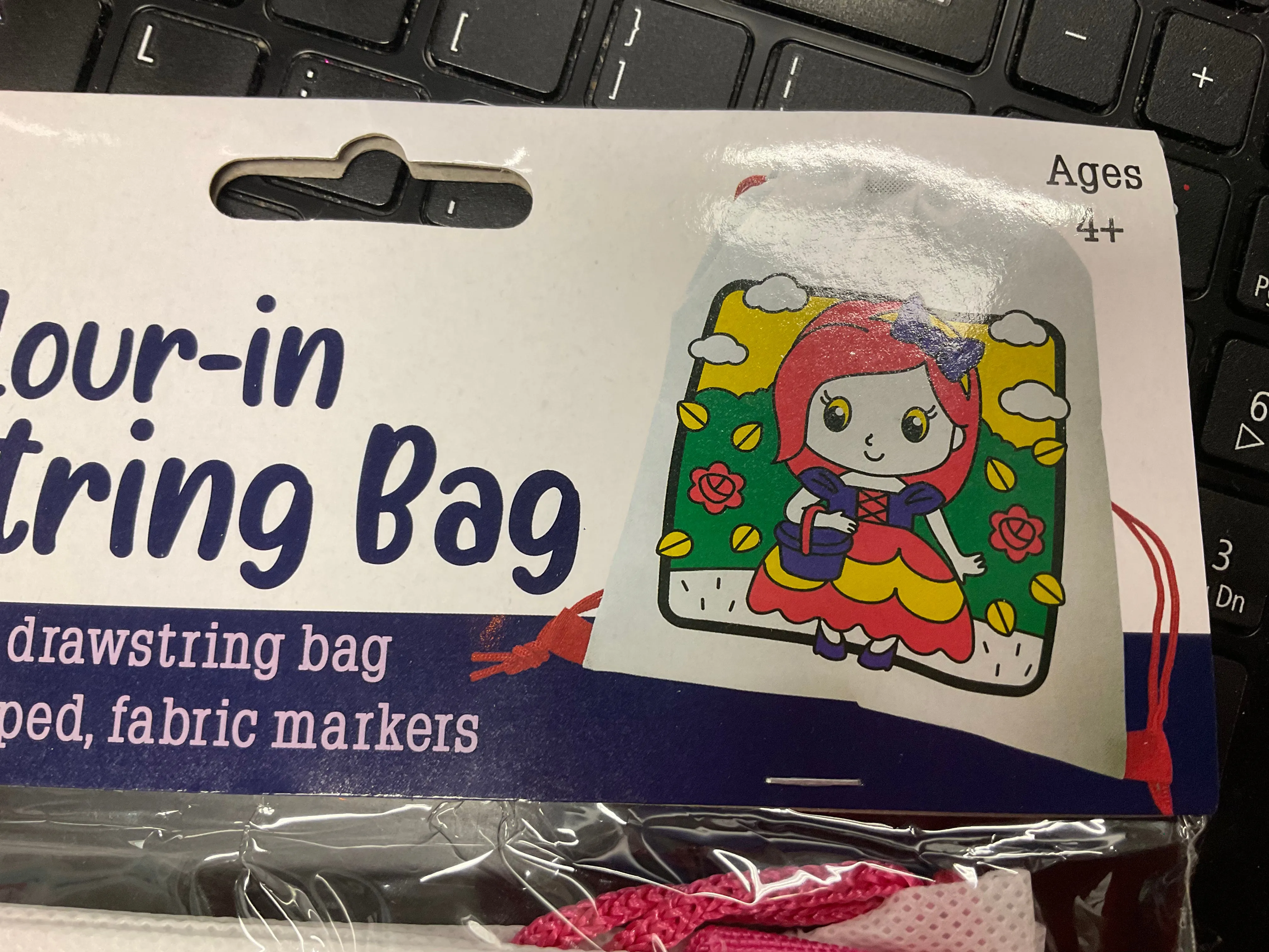 Colour In Drawstring Bag