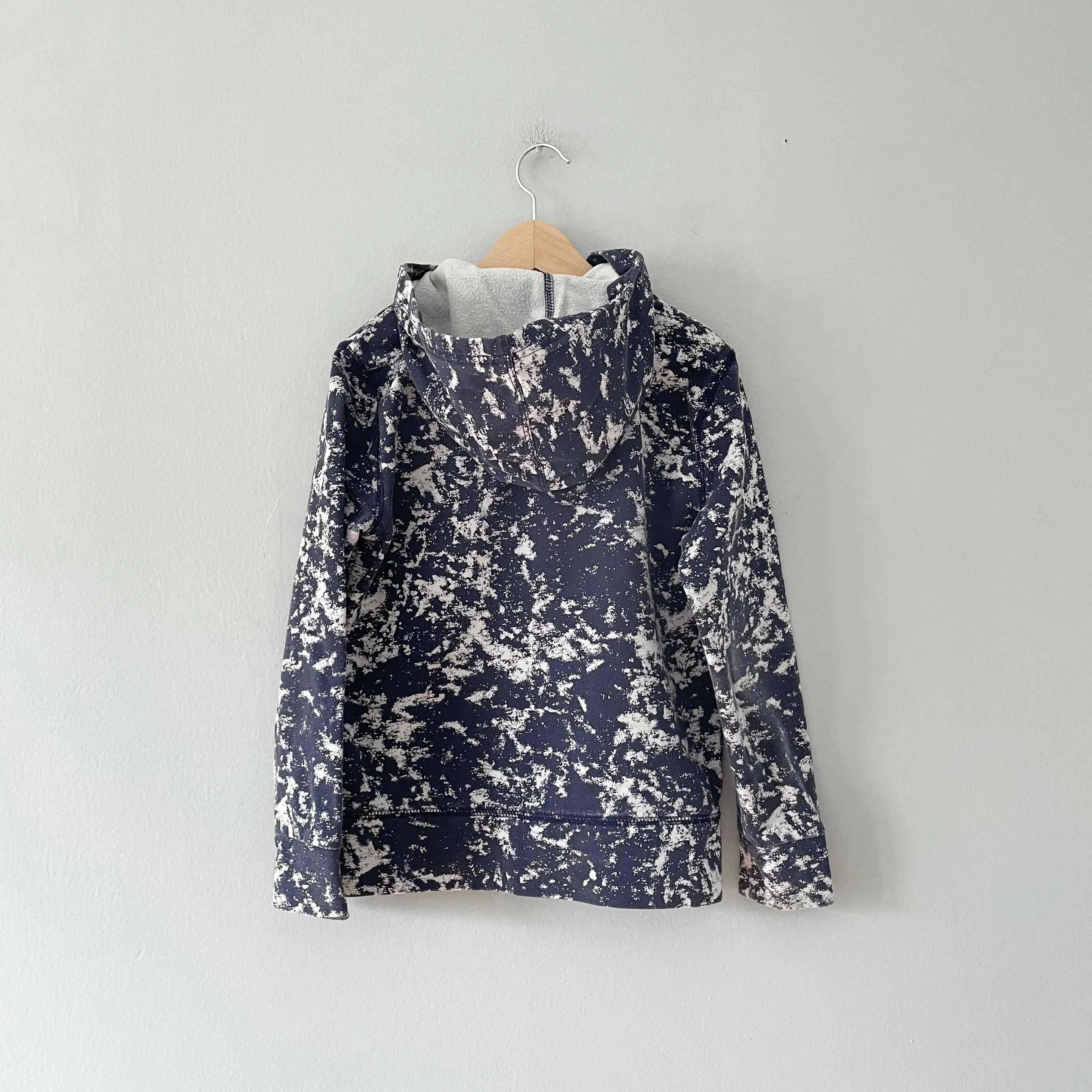 Crewcuts / Navy zip up hoodie / 6-7Y