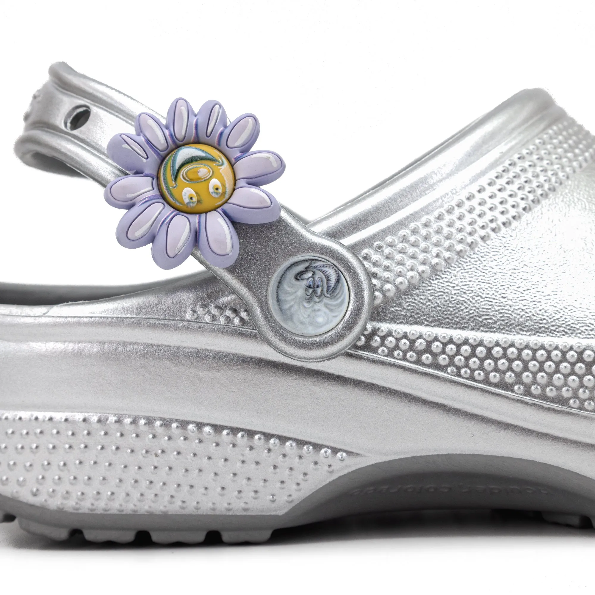 Crocs Kenny Scharf Classic Clog Silver 209487-040