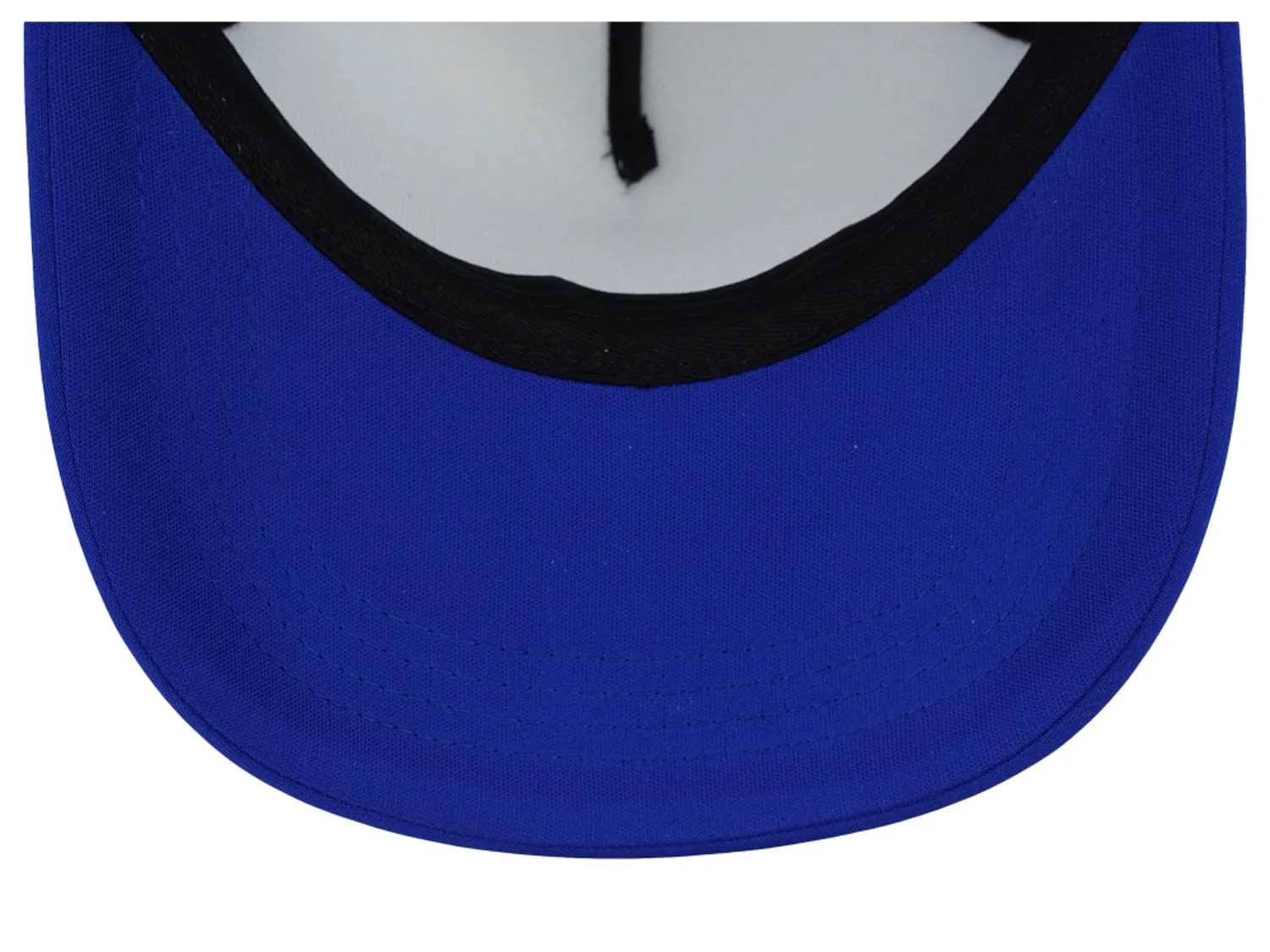 Crowns By Lids Screen Foam Trucker Cap - White/Royal Blue