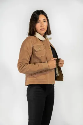 Dakota Nubuck Motorcycle Jacket (Armoured)