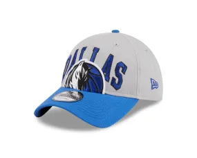DALLAS MAVERICKS NEW ERA GREY DALLAS HORSEHEAD ADJUSTABLE CAP