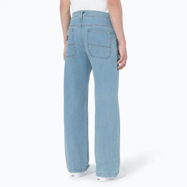 Dickies Skateboarding Wingville Loose Fit Jeans - Light Denim