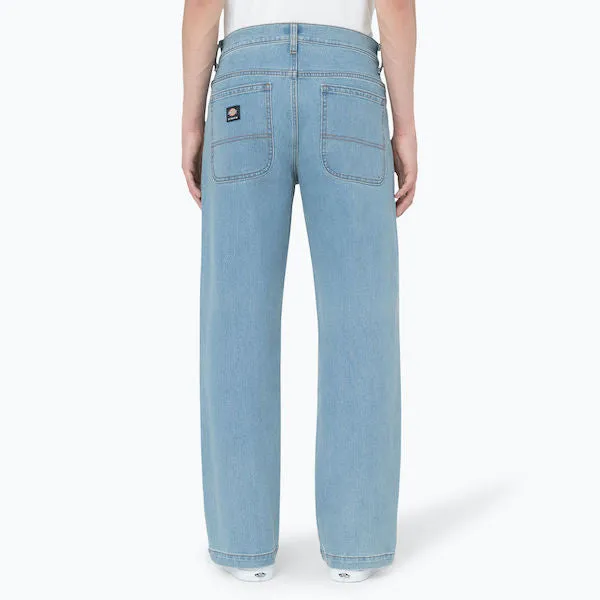 Dickies Skateboarding Wingville Loose Fit Jeans - Light Denim