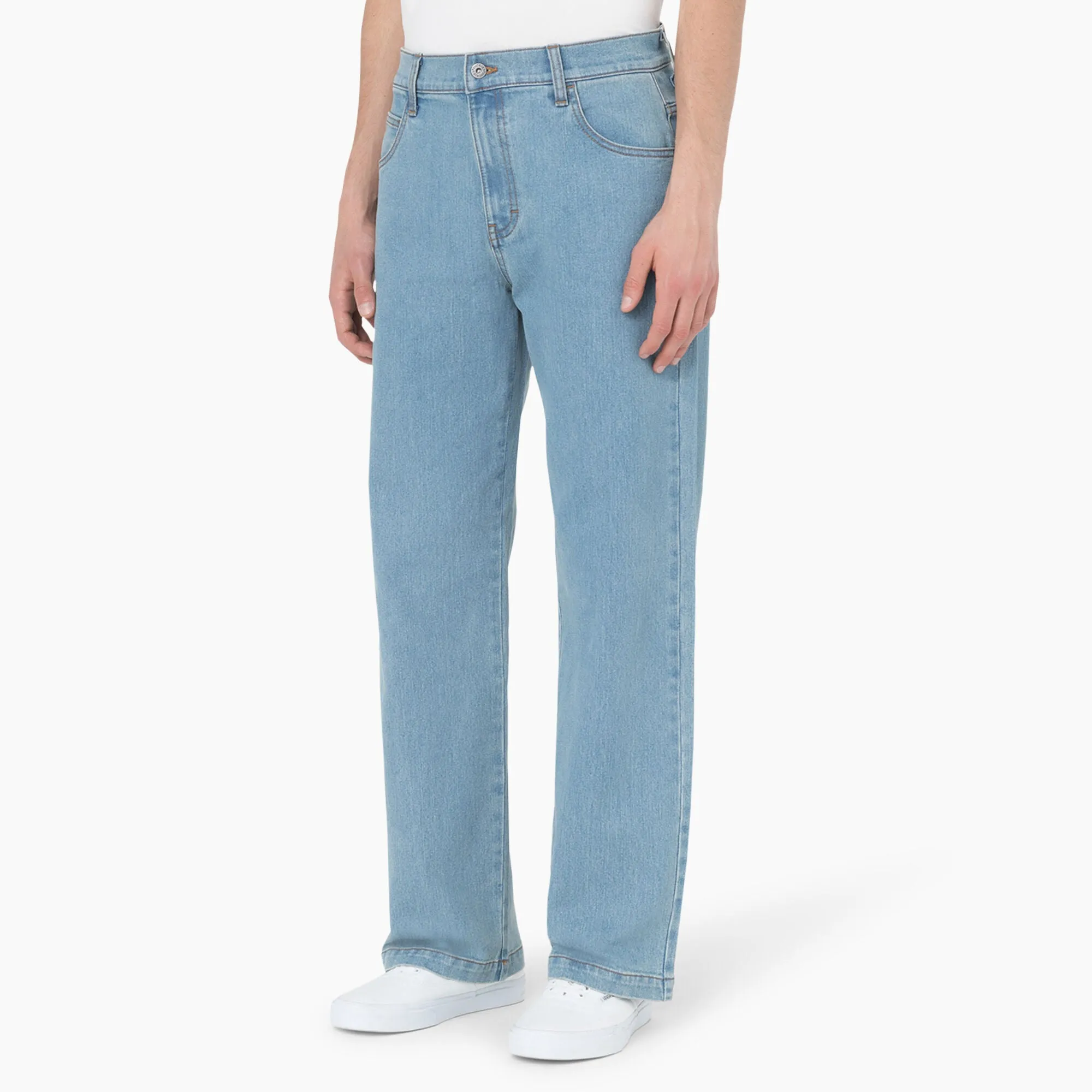 Dickies Skateboarding Wingville Loose Fit Jeans - Light Denim