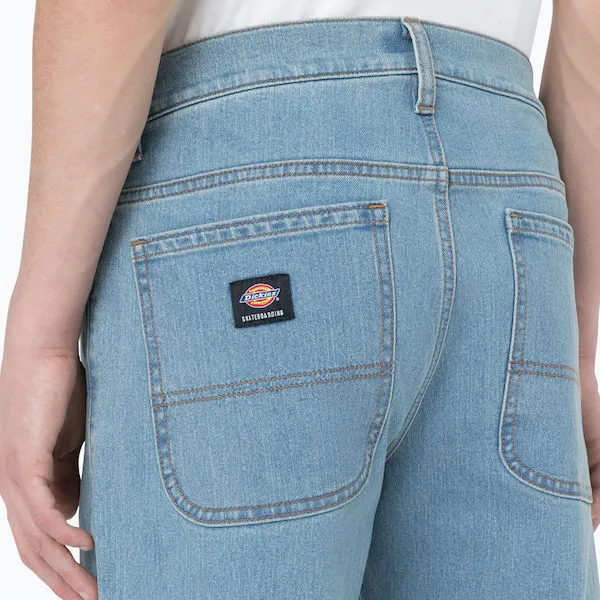Dickies Skateboarding Wingville Loose Fit Jeans - Light Denim