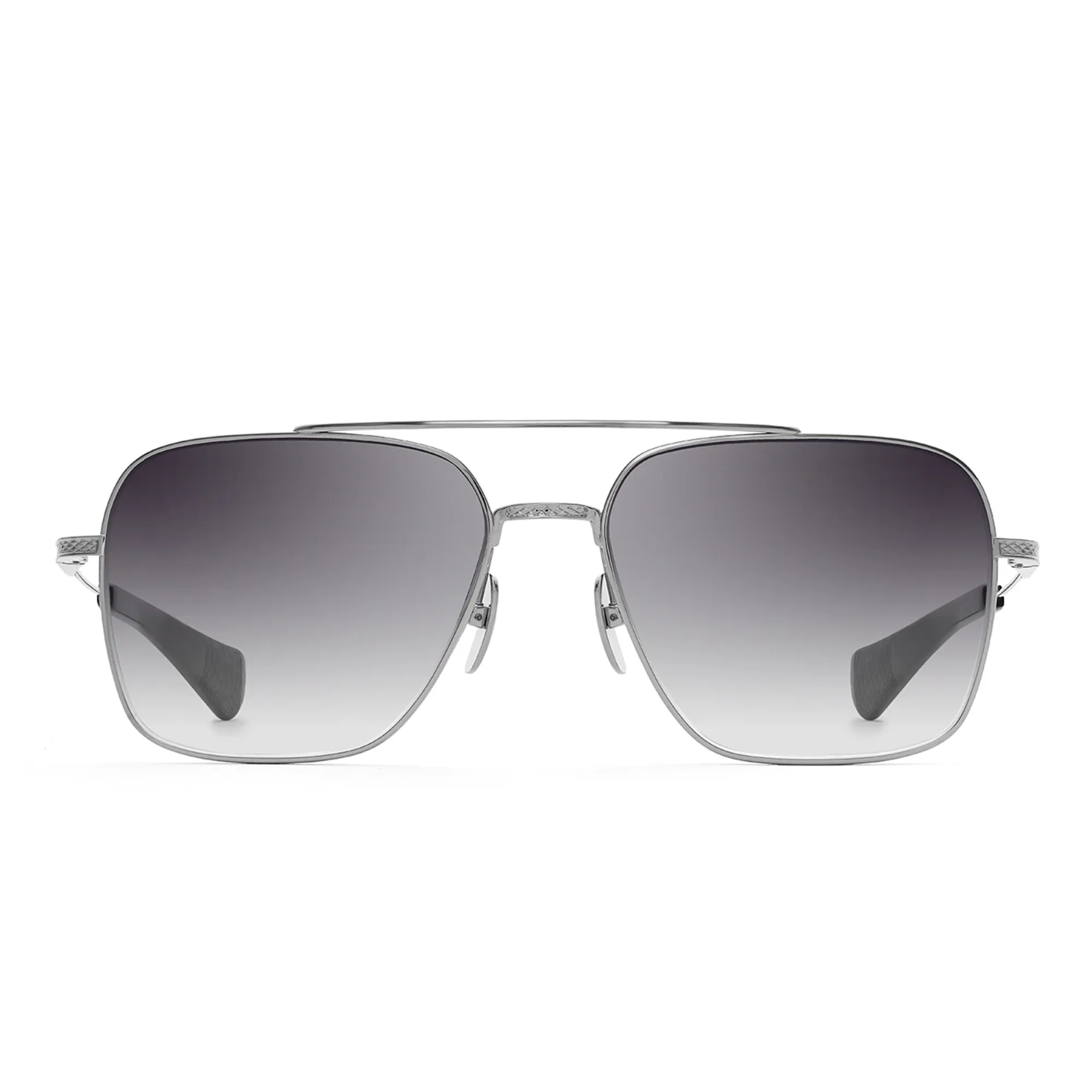 Dita Flight Seven Black Palladium w/ Dark Grey to Clear Lens
