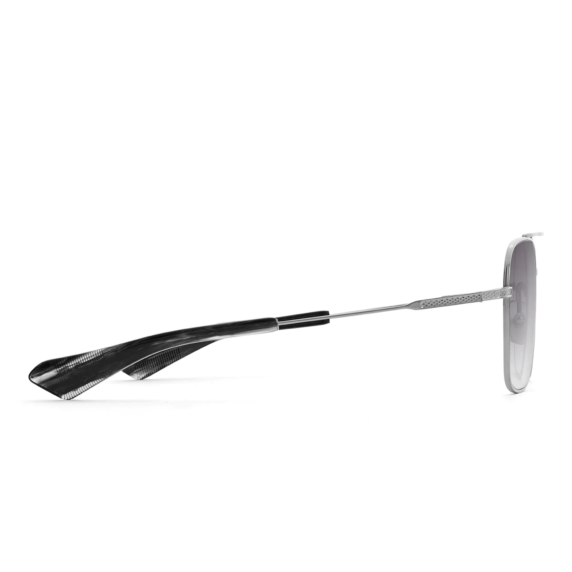 Dita Flight Seven Black Palladium w/ Dark Grey to Clear Lens