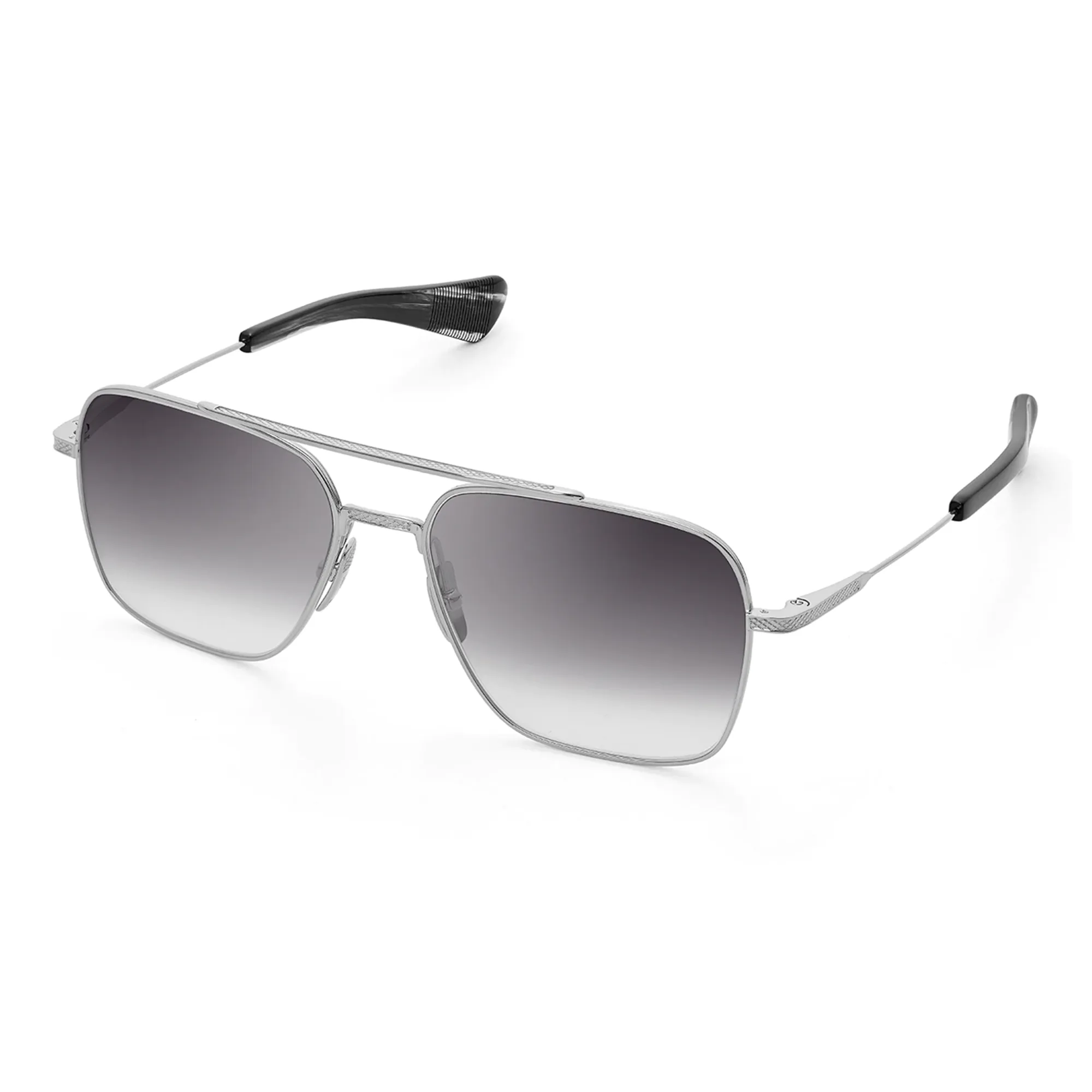 Dita Flight Seven Black Palladium w/ Dark Grey to Clear Lens