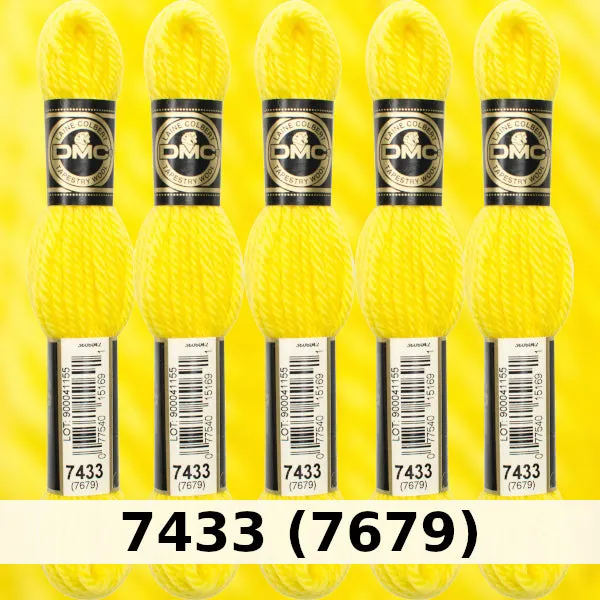 DMC Tapestry Wool 3 - columns 9, 10, 11, and 12 on shade card
