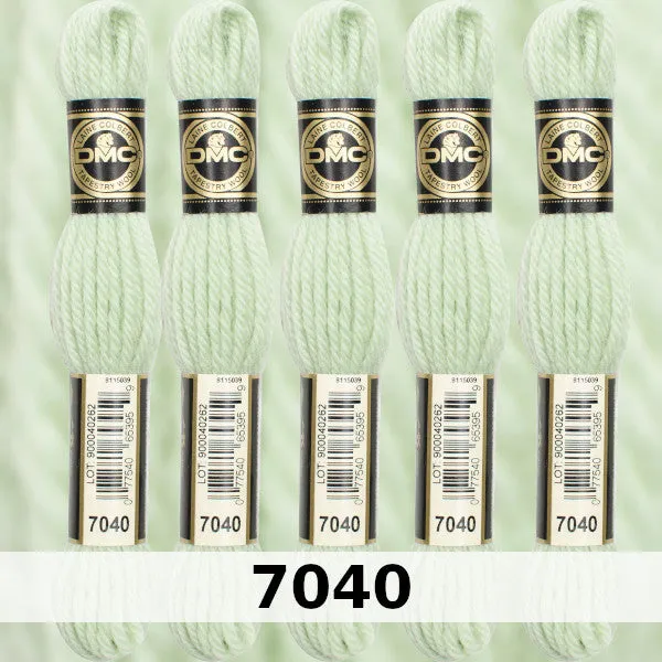 DMC Tapestry Wool 3 - columns 9, 10, 11, and 12 on shade card