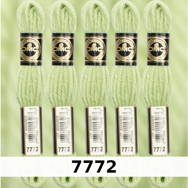 DMC Tapestry Wool 3 - columns 9, 10, 11, and 12 on shade card