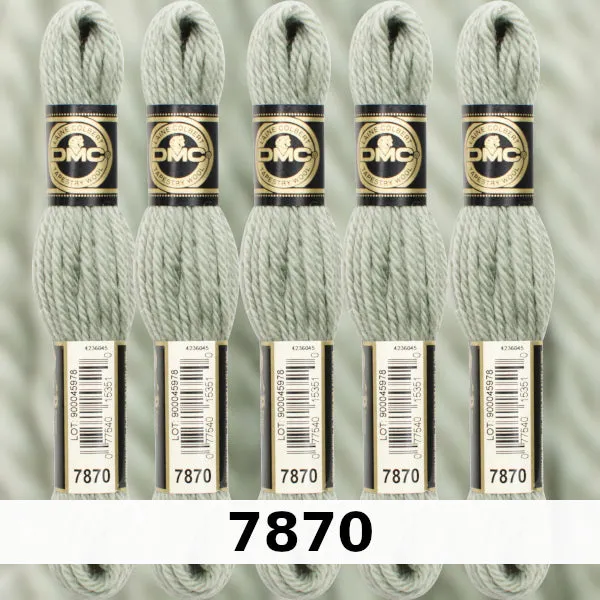 DMC Tapestry Wool 3 - columns 9, 10, 11, and 12 on shade card