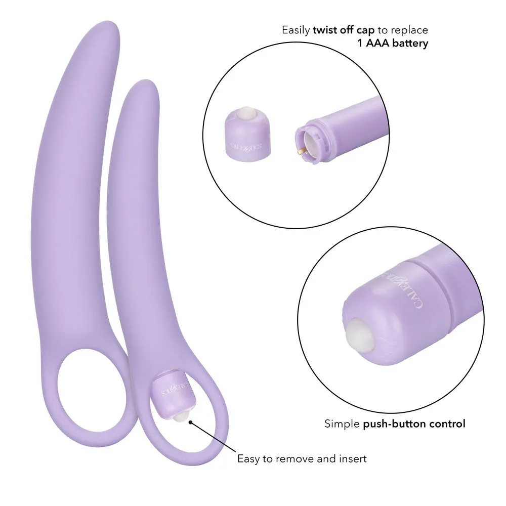 Dr. Laura Berman Isabelle - Set of 2 Vibrating Silicone Dilators