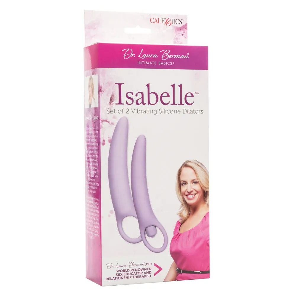 Dr. Laura Berman Isabelle - Set of 2 Vibrating Silicone Dilators