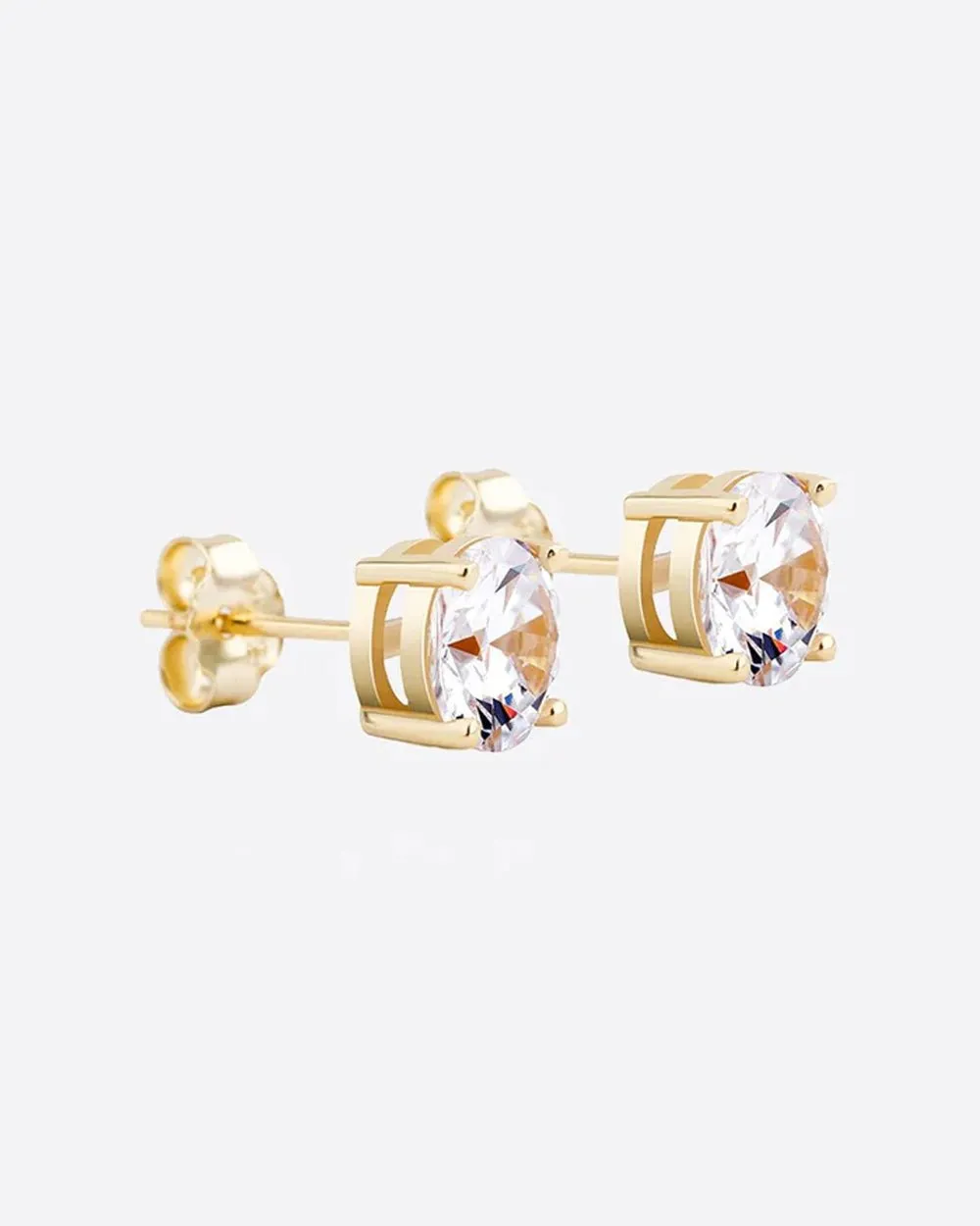 DRIP STUDS 925. - 18K GOLD