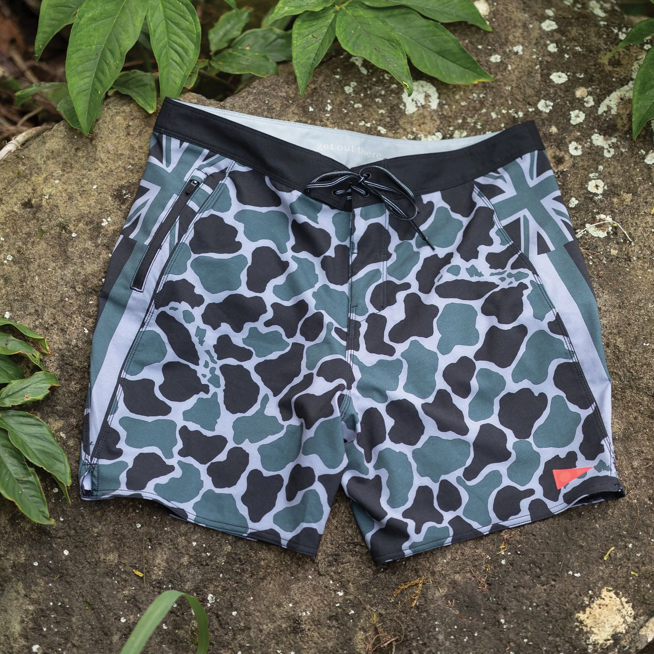 F1 Pro Hawaii Camo Boardshort