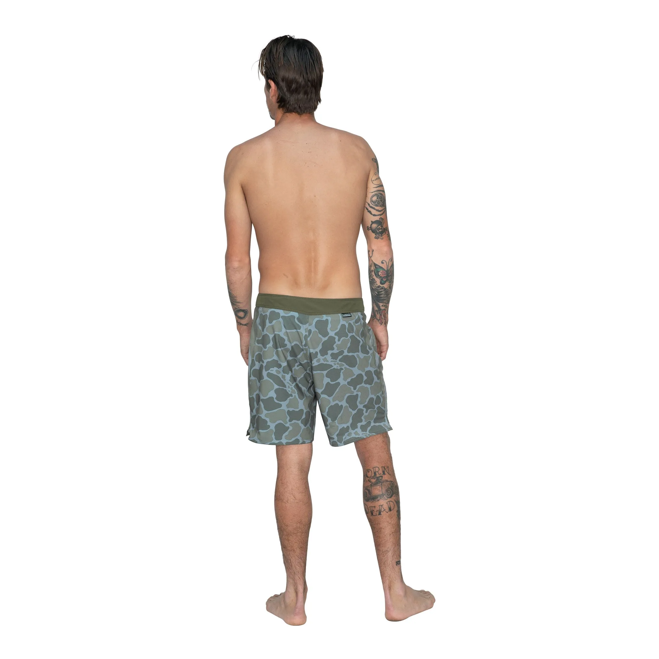 F1 Pro Hawaii Camo Boardshort