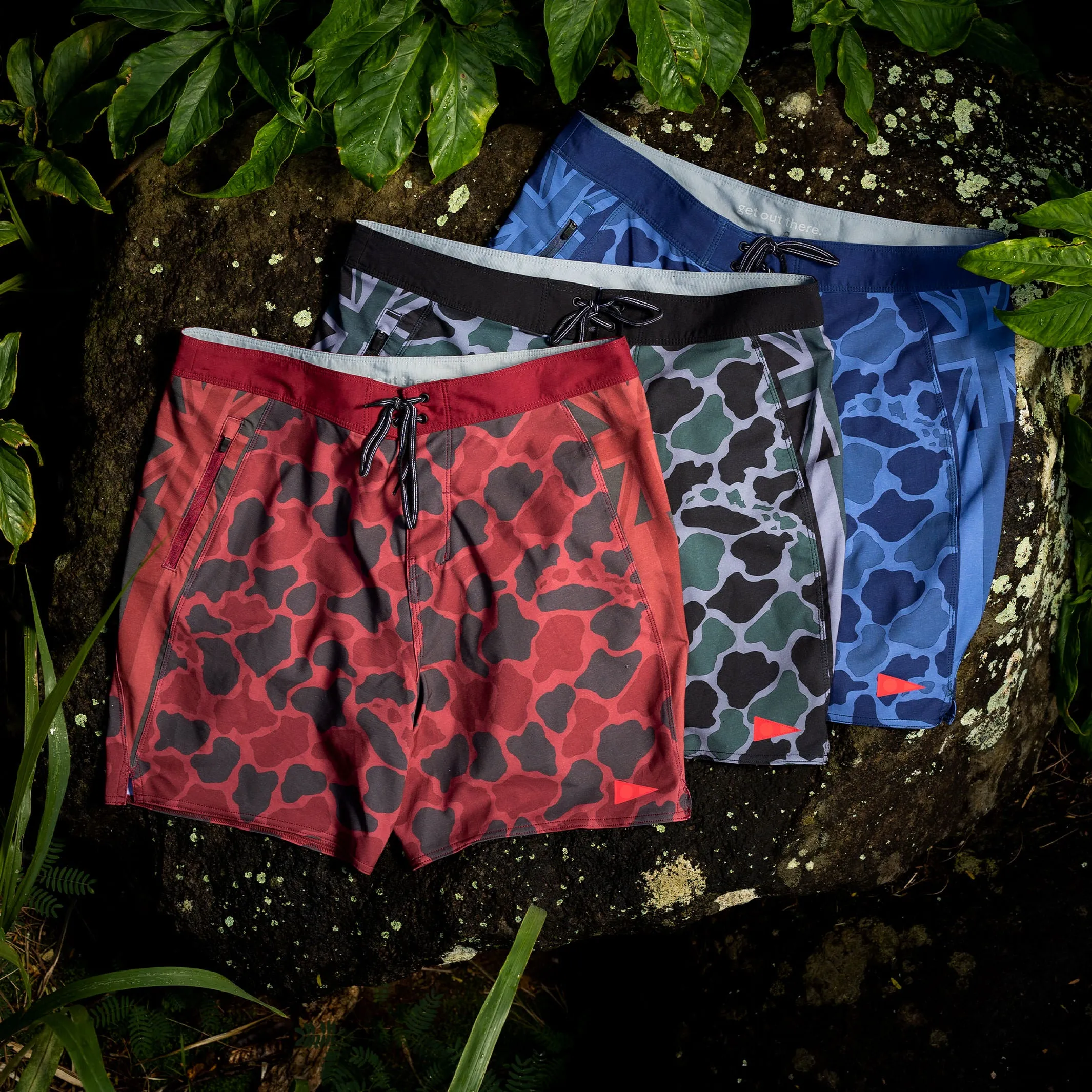 F1 Pro Hawaii Camo Boardshort