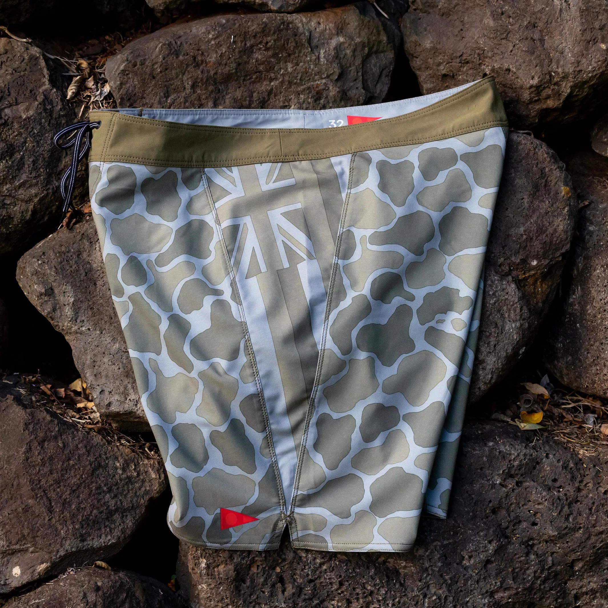 F1 Pro Hawaii Camo Boardshort