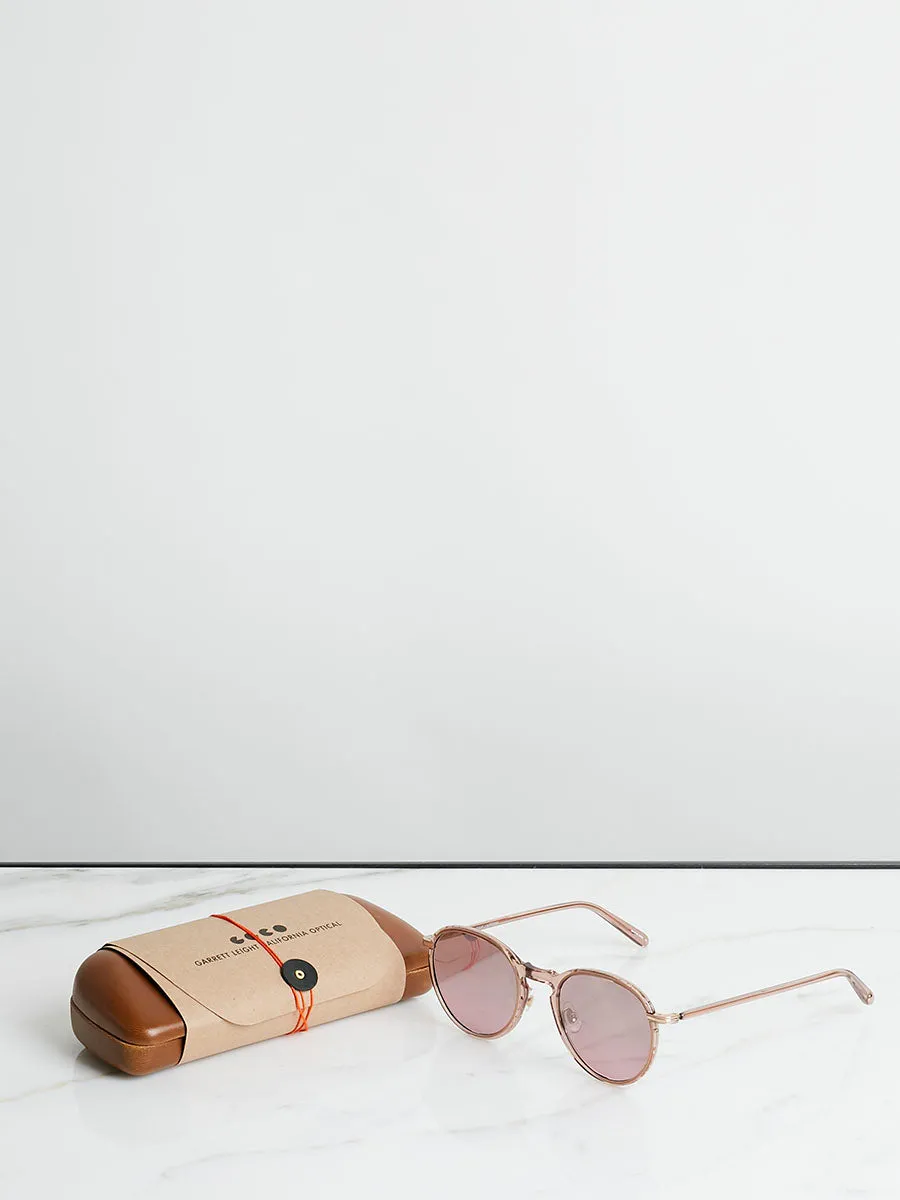 Horizon 48 Desert Rose-Rose Gold in Semi-Flat Purple Shadow Mirror