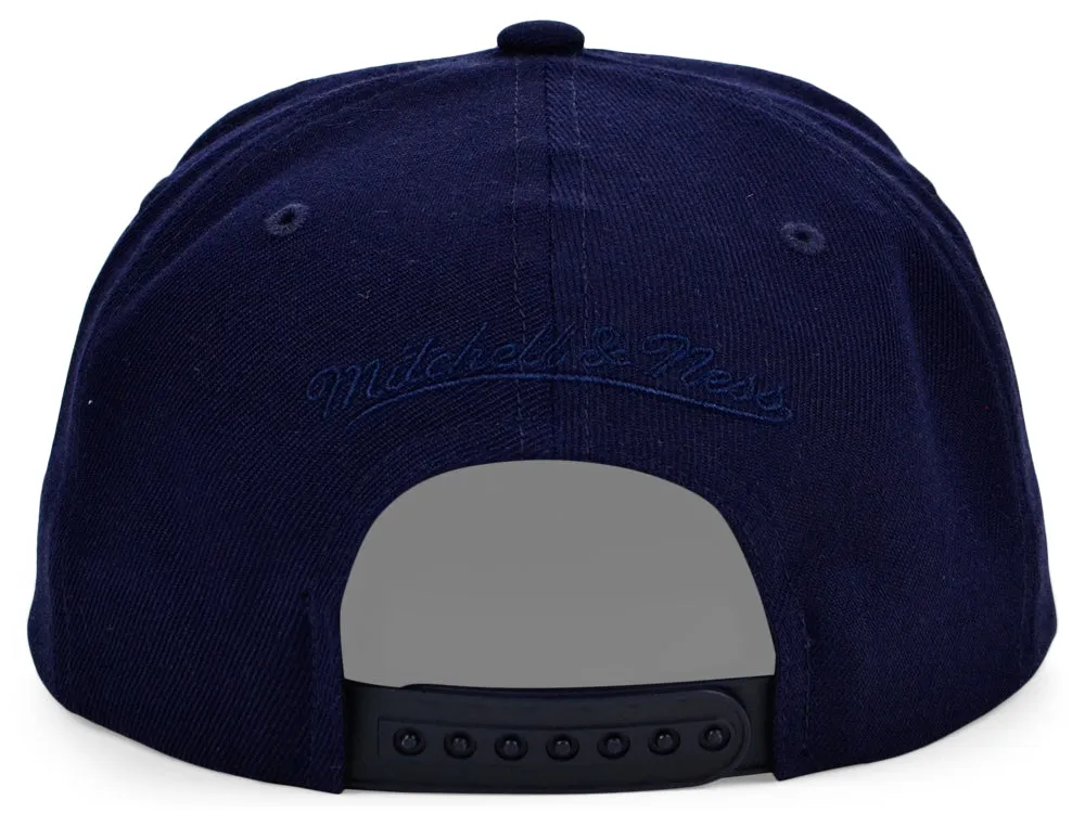 Mitchell & Ness Blank Classic Snapback - Navy