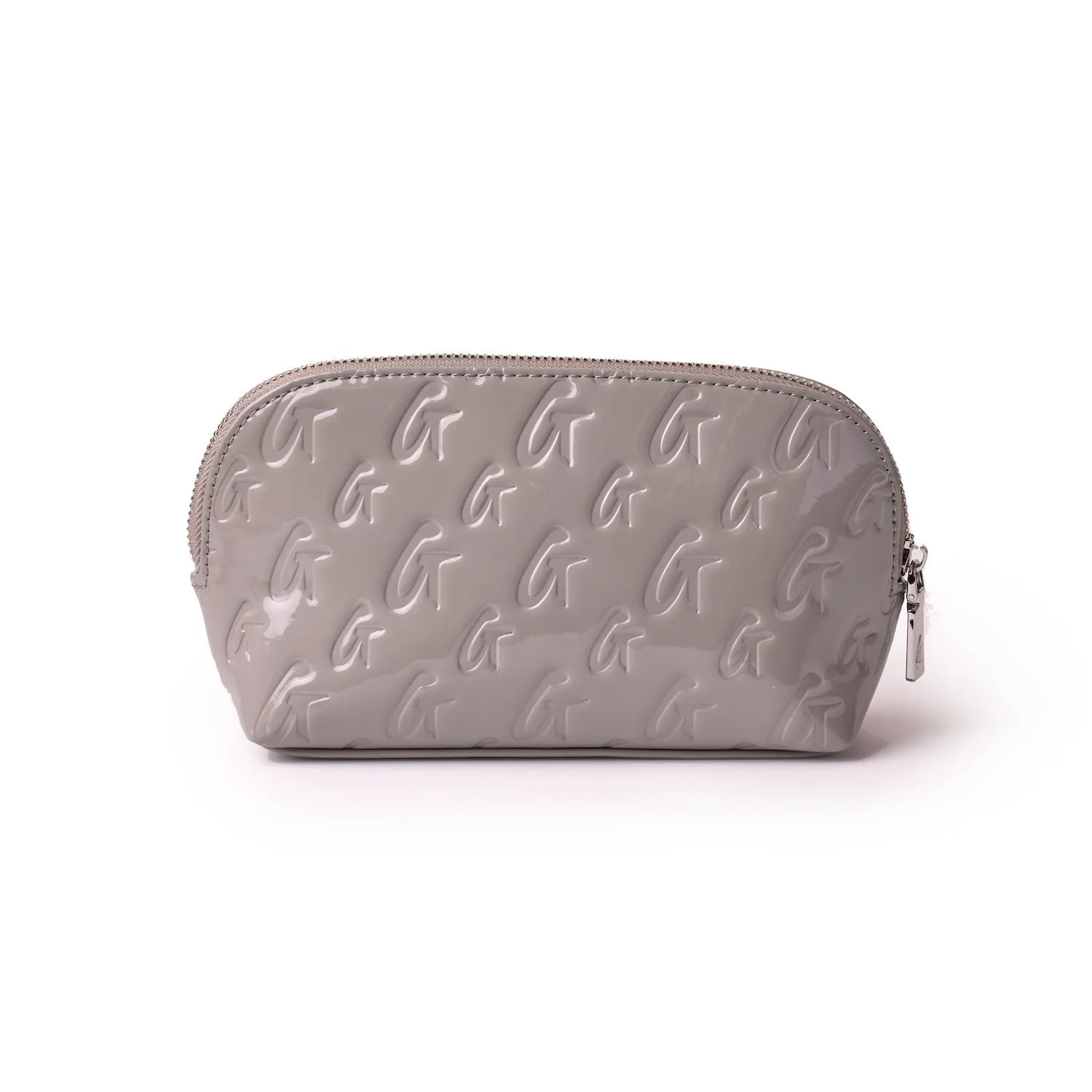 MONOGRAM COSMETIC POUCH MIRROR GRAY