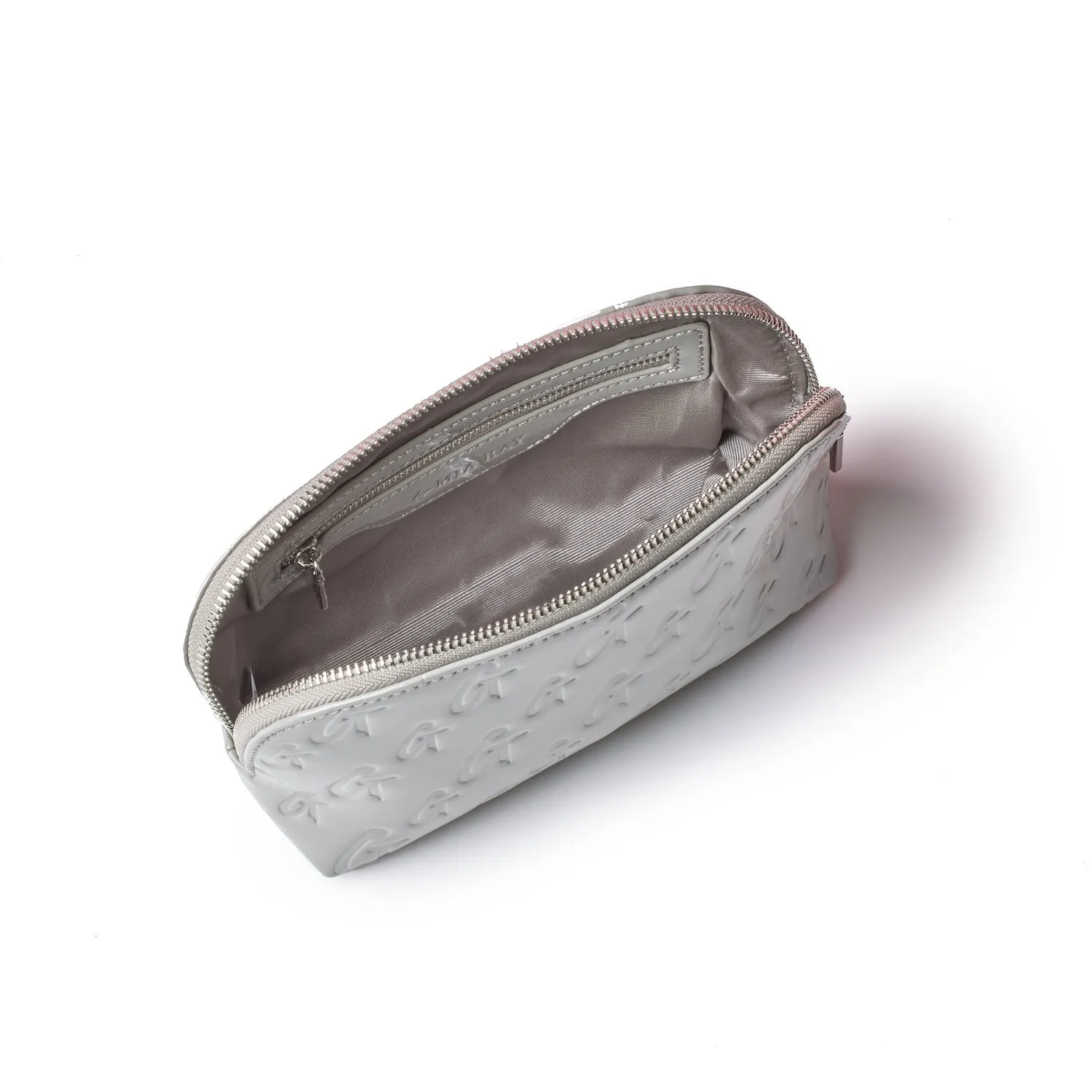 MONOGRAM COSMETIC POUCH MIRROR GRAY