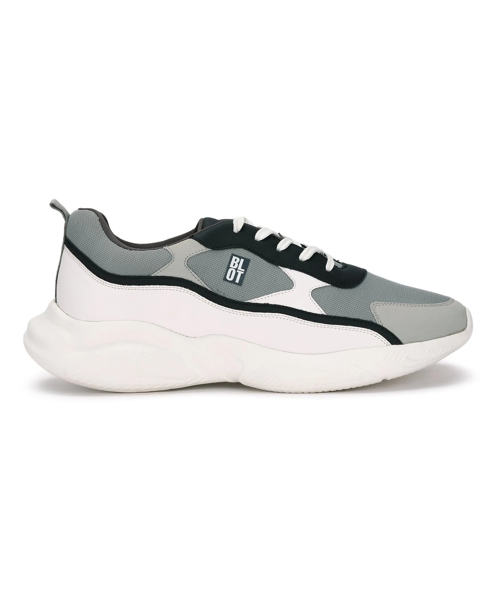 Paragon K1031G Men Casual Shoes | Stylish Walking Outdoor Shoes for Everyday Wear | Smart & Trendy Design  | Comfortable Cushioned Soles White
