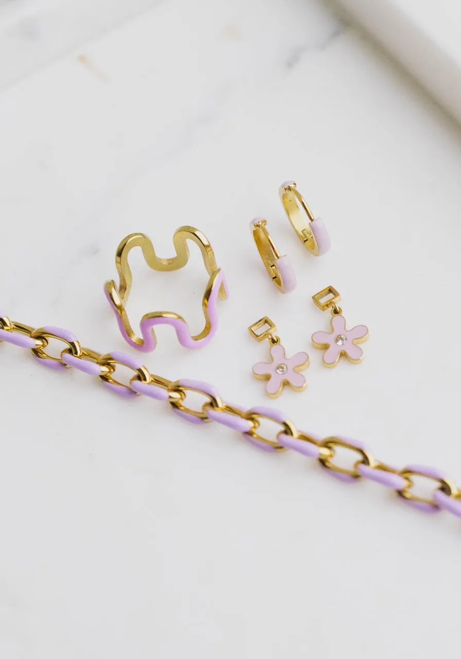 Purple Enamel Branklet