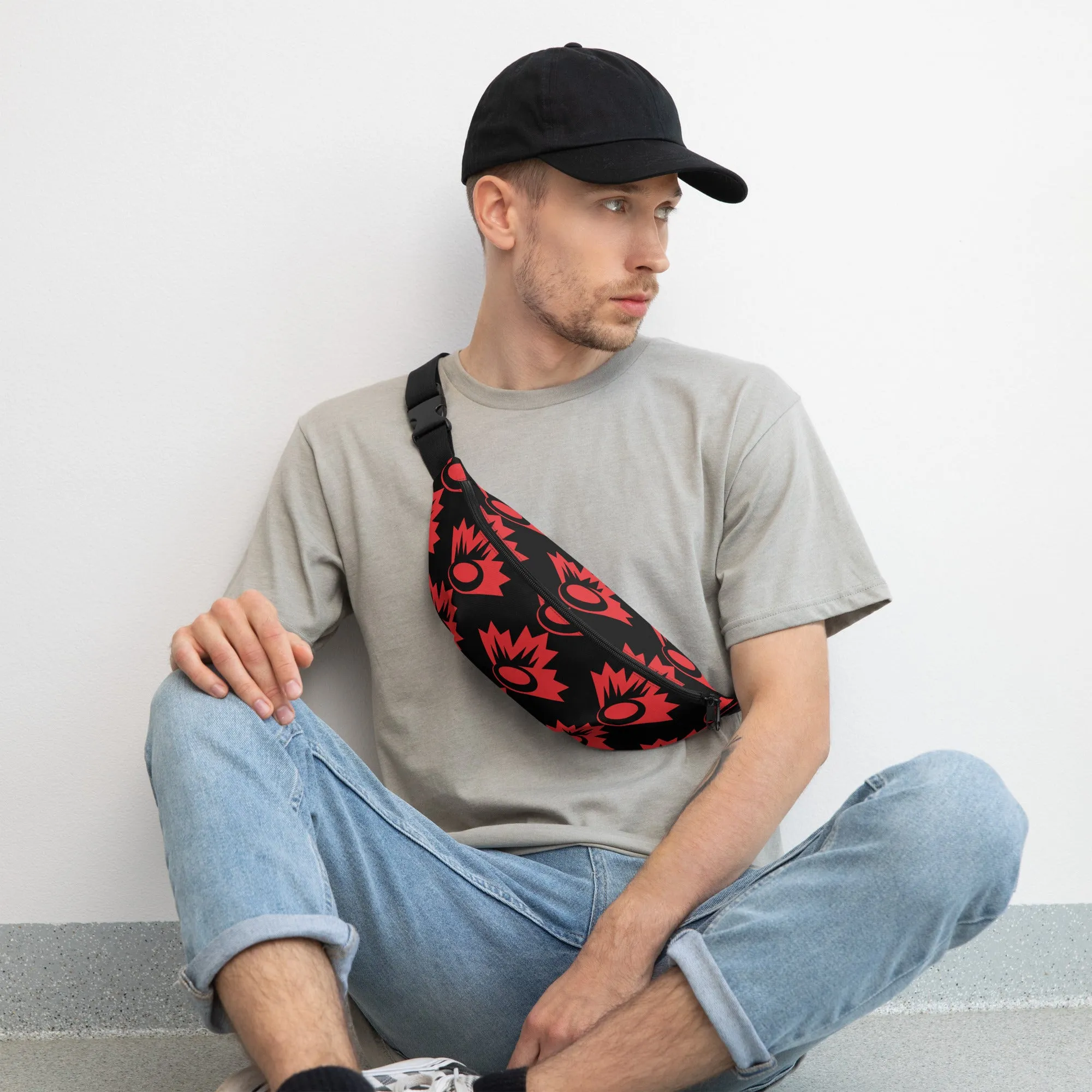 Ringette Canada Patterned Fanny Pack
