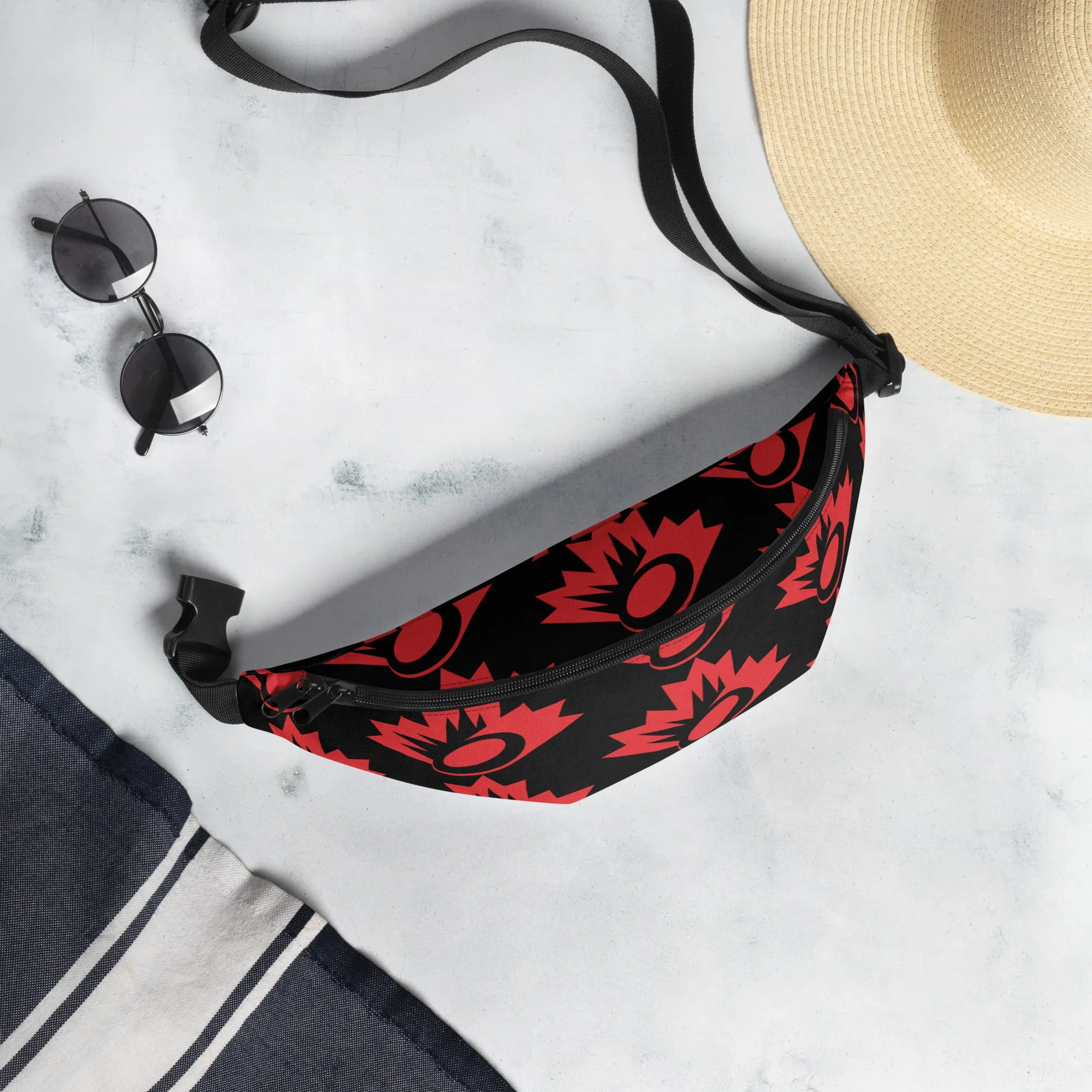 Ringette Canada Patterned Fanny Pack