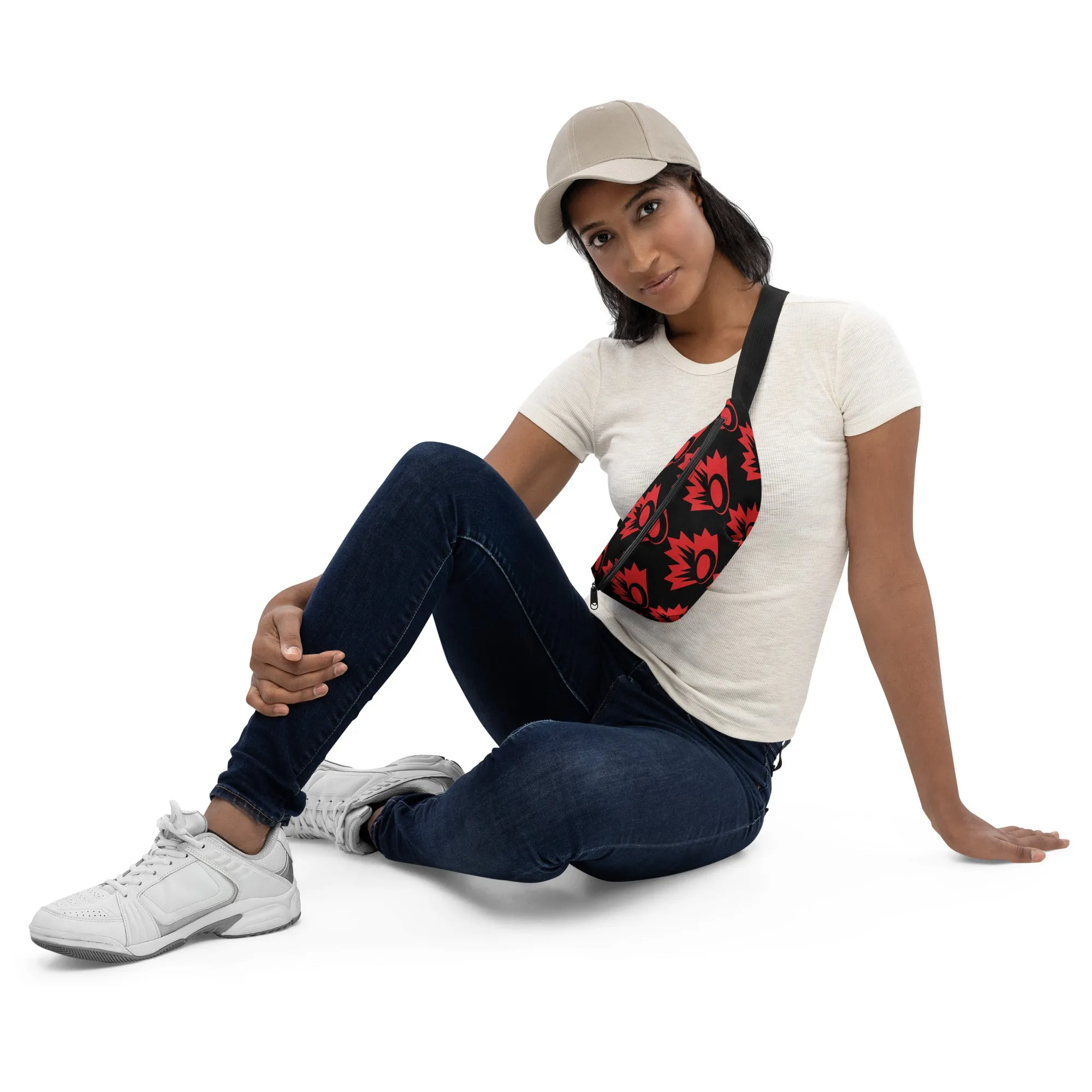 Ringette Canada Patterned Fanny Pack