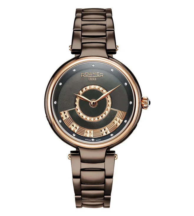 ROAMER 602857 43 60 50 Lady Mermaid Analog Watch for Women