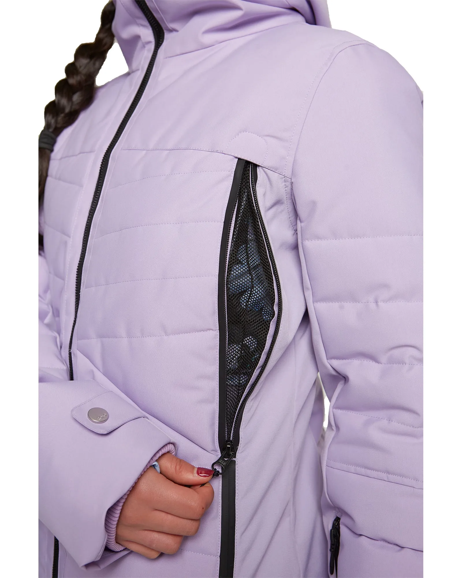 SASS JACKET - PURPLE ROSE