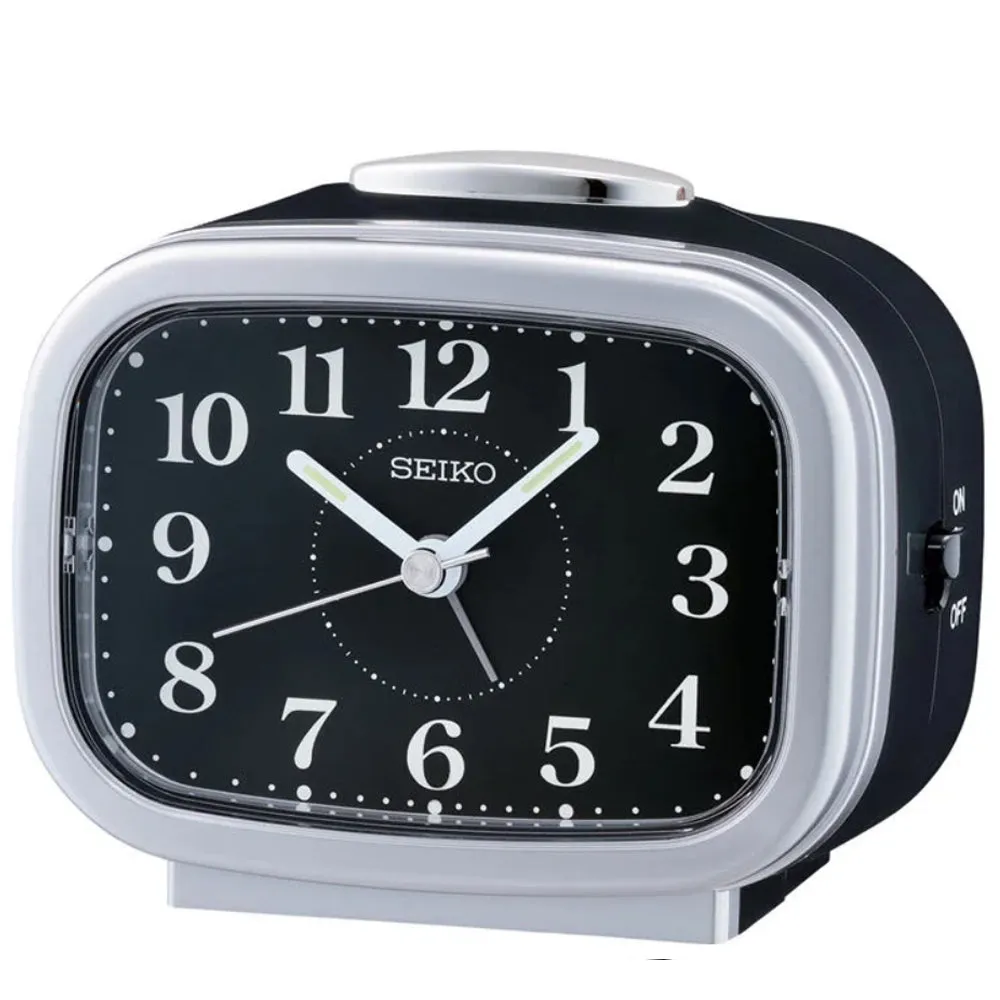 SEIKO Bedside Bell Alarm Clock QHK060