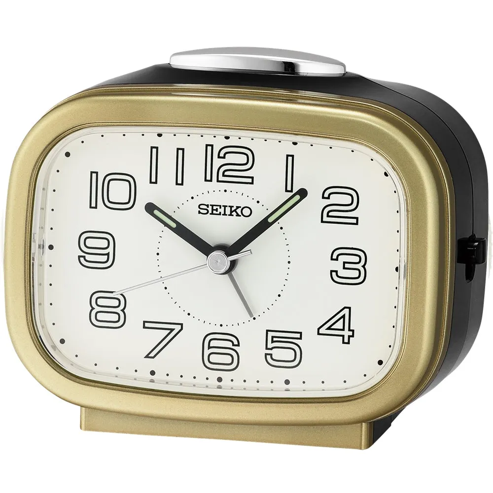 SEIKO Bedside Bell Alarm Clock QHK060